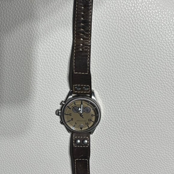 Vintage Emporio Armani AR-5831 Watch - genuine leather - Picture 2 of 6